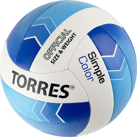 Купить Мяч волейбольный Torres Simple Color любительский р.5 в Красноуральске 